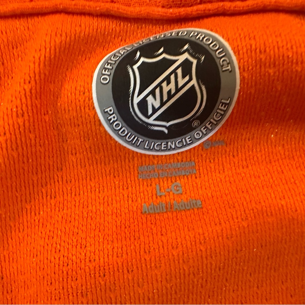 NHL Men Philadelphia Flyers Claude Giroux Jersey Sz Large - Picture 6 of 7